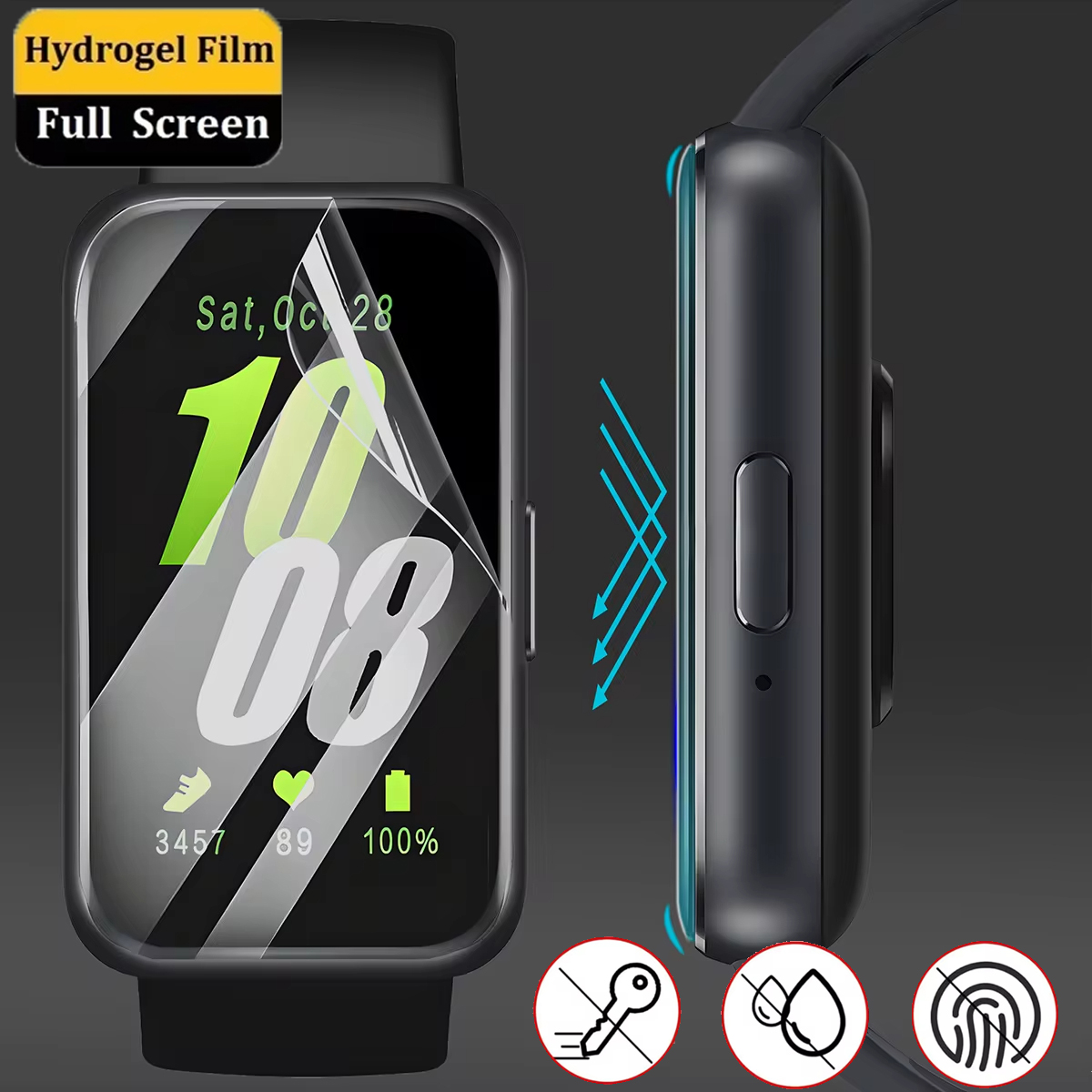 ฟิล์มใสไฮโดรเจลแบบนิ่ม HD สำหร - Hydrogel Screen Protector บทวิจารณ์และราคา