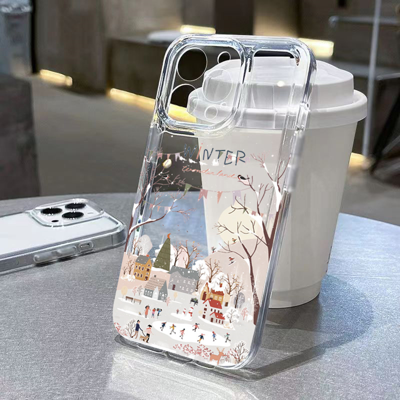 เคสโทรศัพท์ลายหิมะฤดูหนาวสวยงา - Samsung Galaxy A55 บทวิจารณ์และราคา