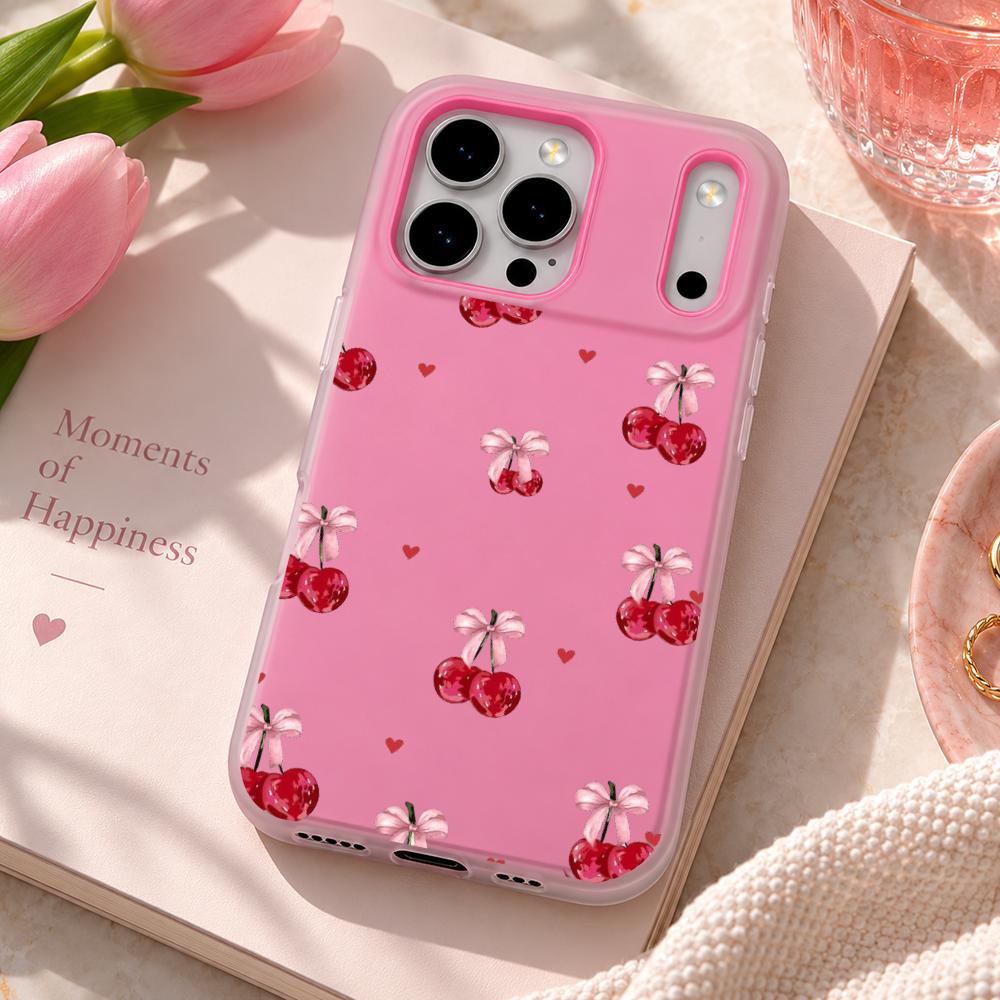เคสโทรศัพท์ลายโบว์หัวใจสีชมพูน - Apple Iphone 15 Pro Max บทวิจารณ์และราคา